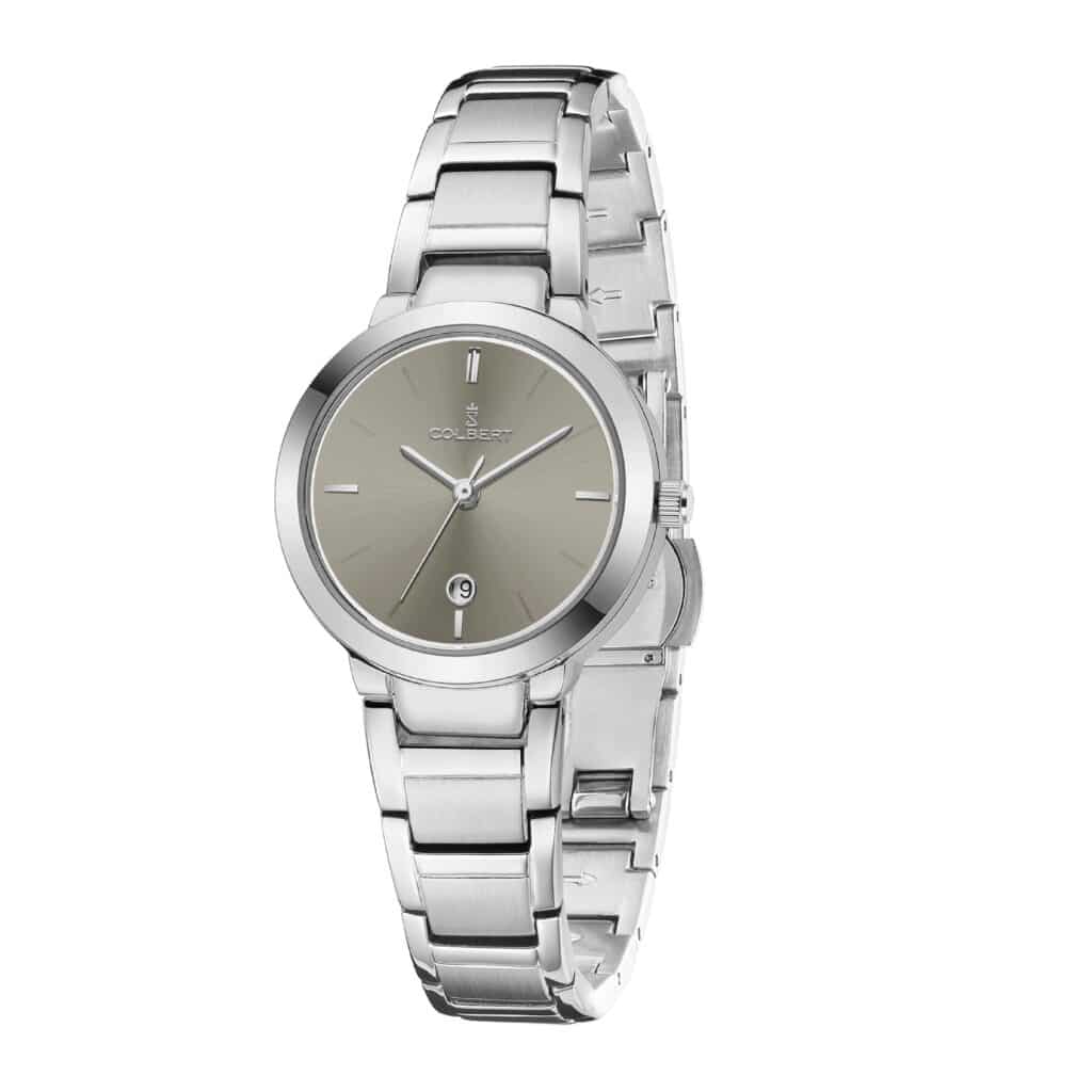 269 خرید ساعت اسپرت کلبرت بند استیل ضد حساسیت