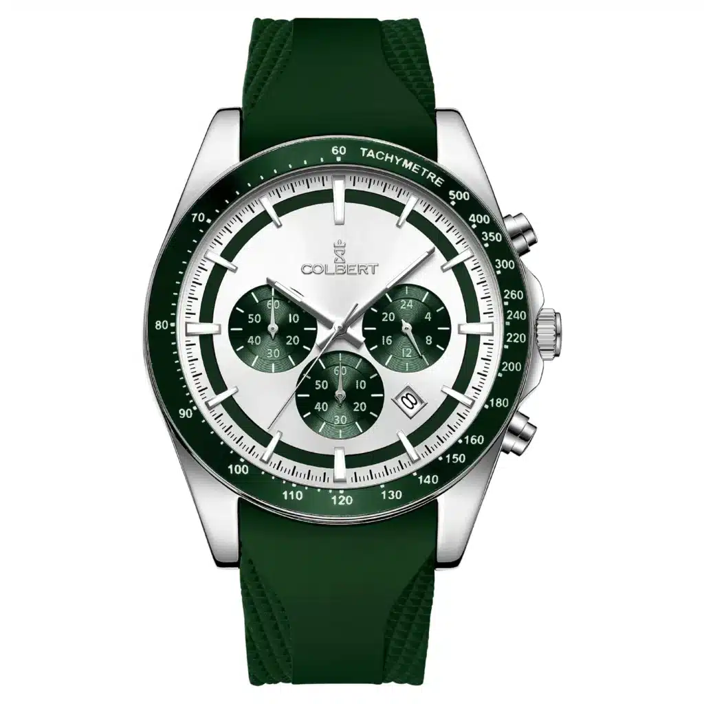 079 ساعت کلبرت سبز مردانه اسپرت طراحی شیک و مقاوم