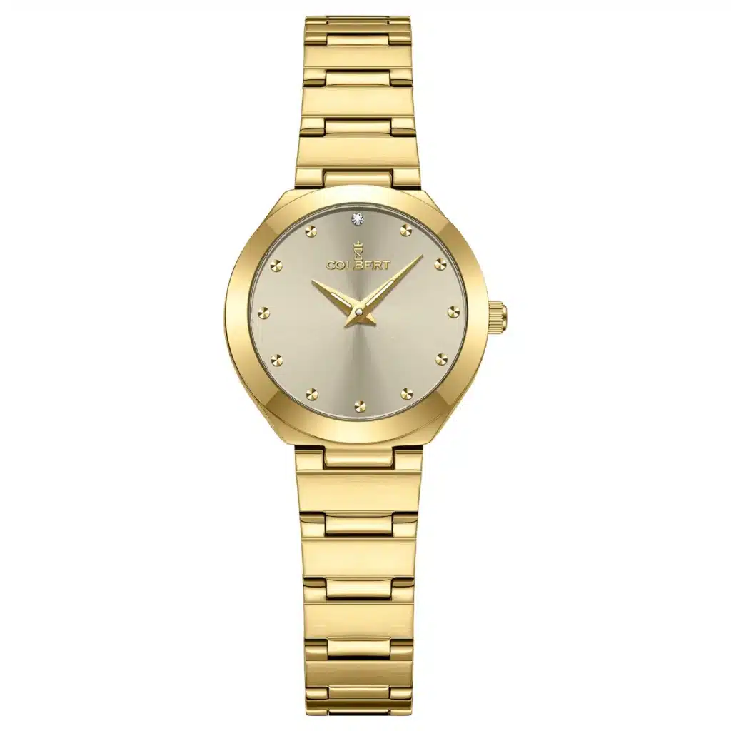 262 فروش ساعت کلبرت با بند طلایی